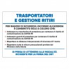 precauzioni per corrieri e trasportatori