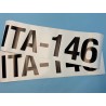 Adesivi Techno numeri velici ITA-000 (2pz)
