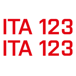 Numero velico Distanziato Nacra 15/17